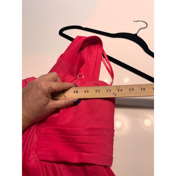 BCBGMAXAZRIA Palais One Shoulder Cocktail Dress Size 0 - Picture 9 of 11